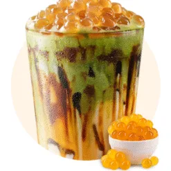 Okinawa Matcha with Golden